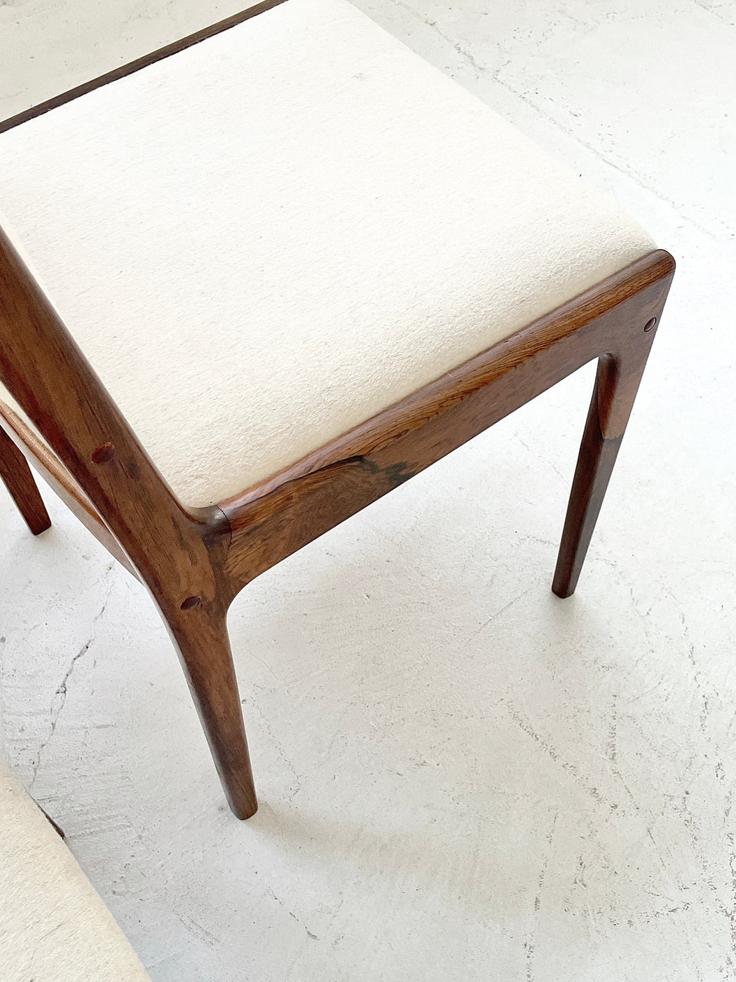 Six Kofod Larsen Rosewood Dining Chairs