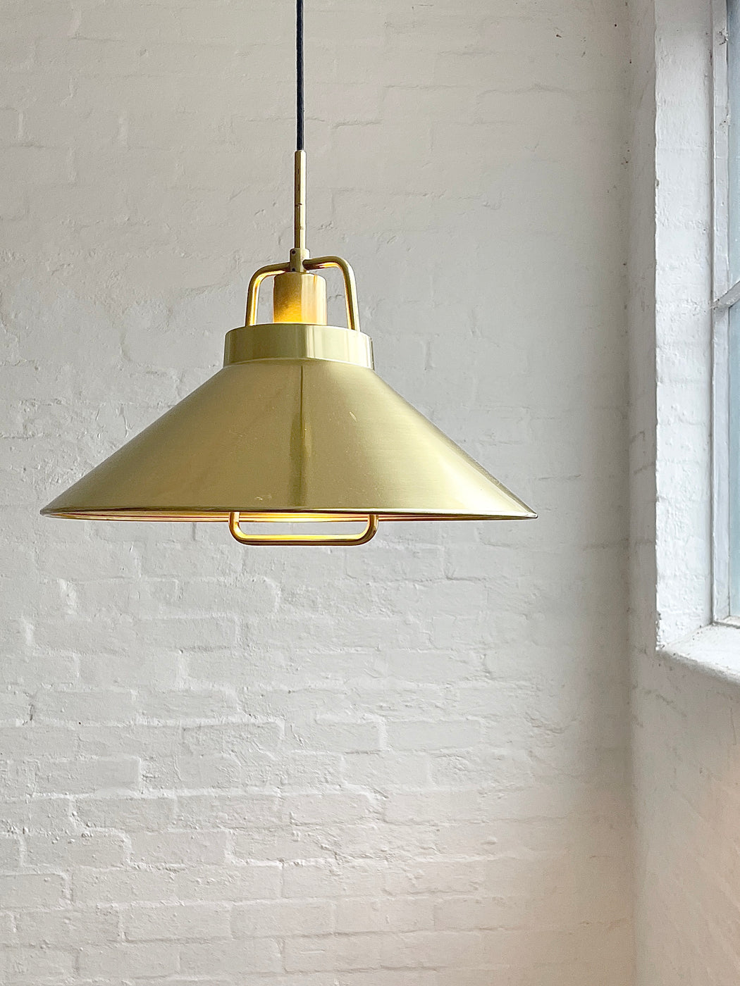Fritz Schlegel 'P295' Brass Pendant