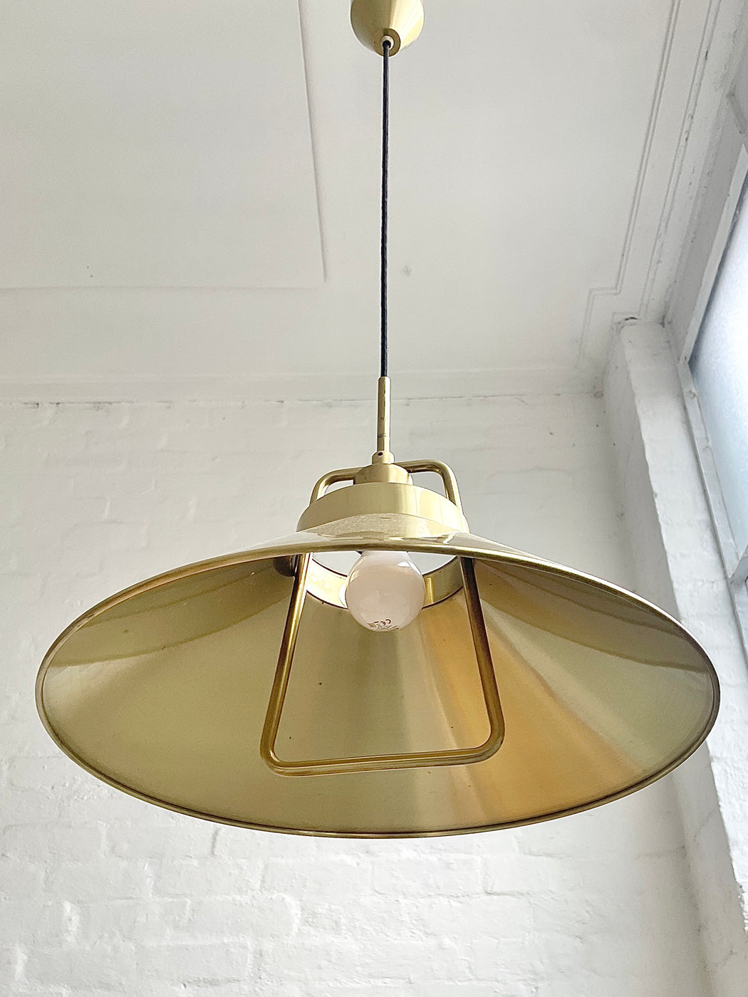 Fritz Schlegel 'P295' Brass Pendant