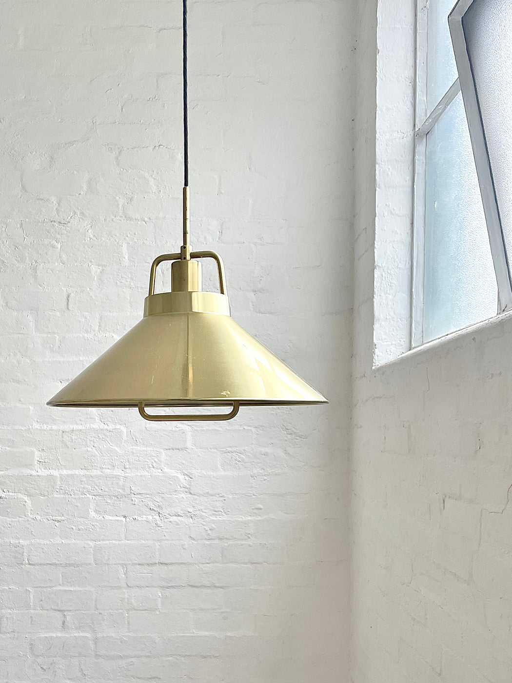 Fritz Schlegel 'P295' Brass Pendant