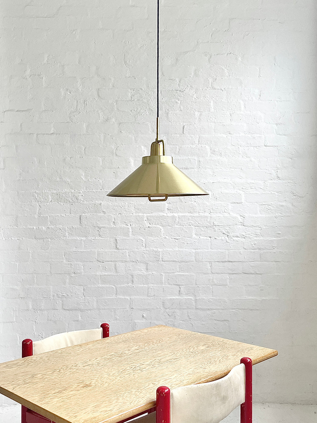 Fritz Schlegel 'P295' Brass Pendant