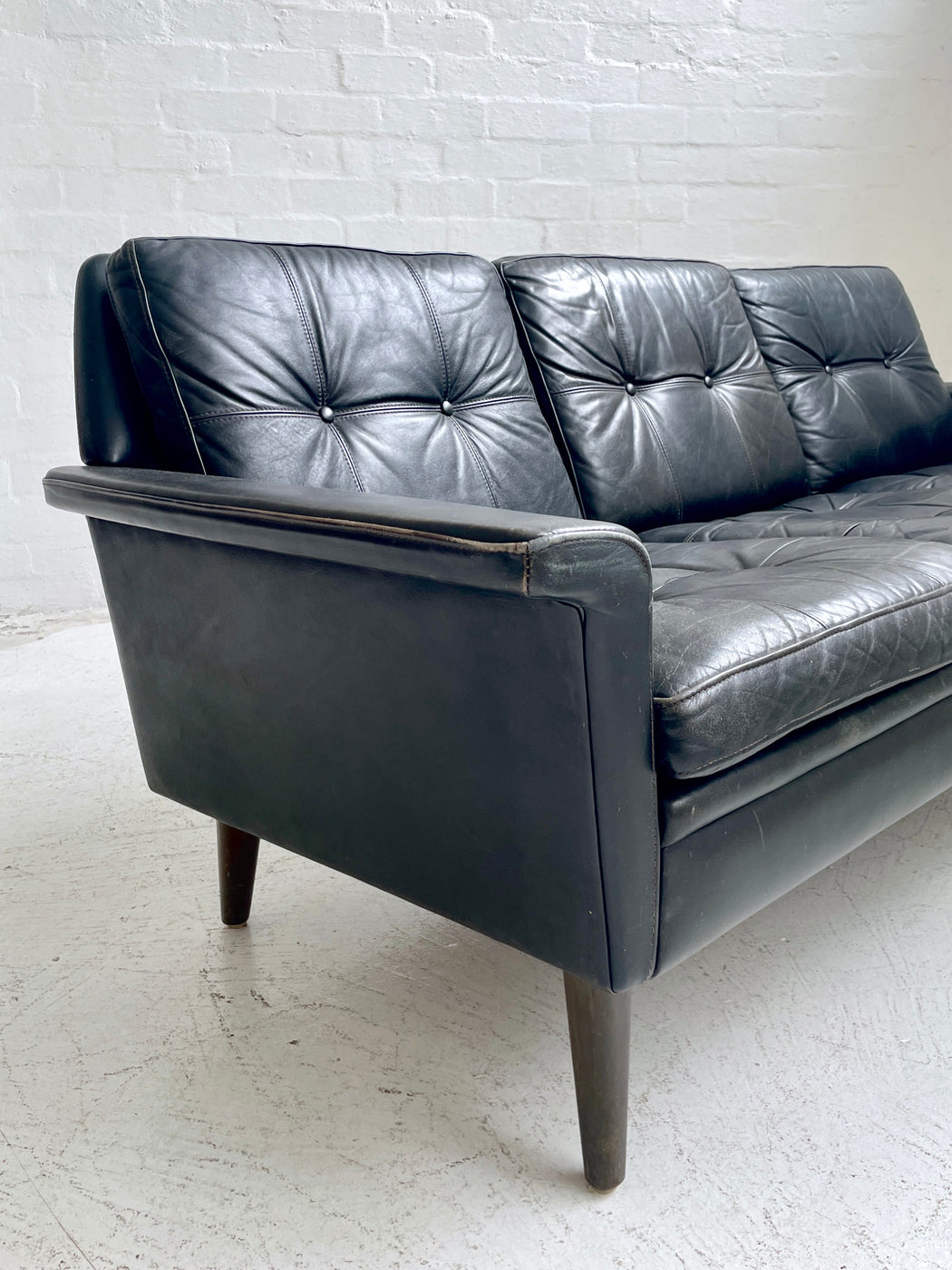 Danish Leather Sofa