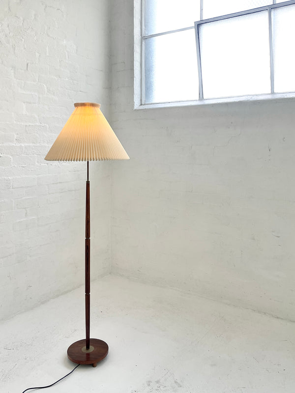 Danish Rosewood Standing Lamp