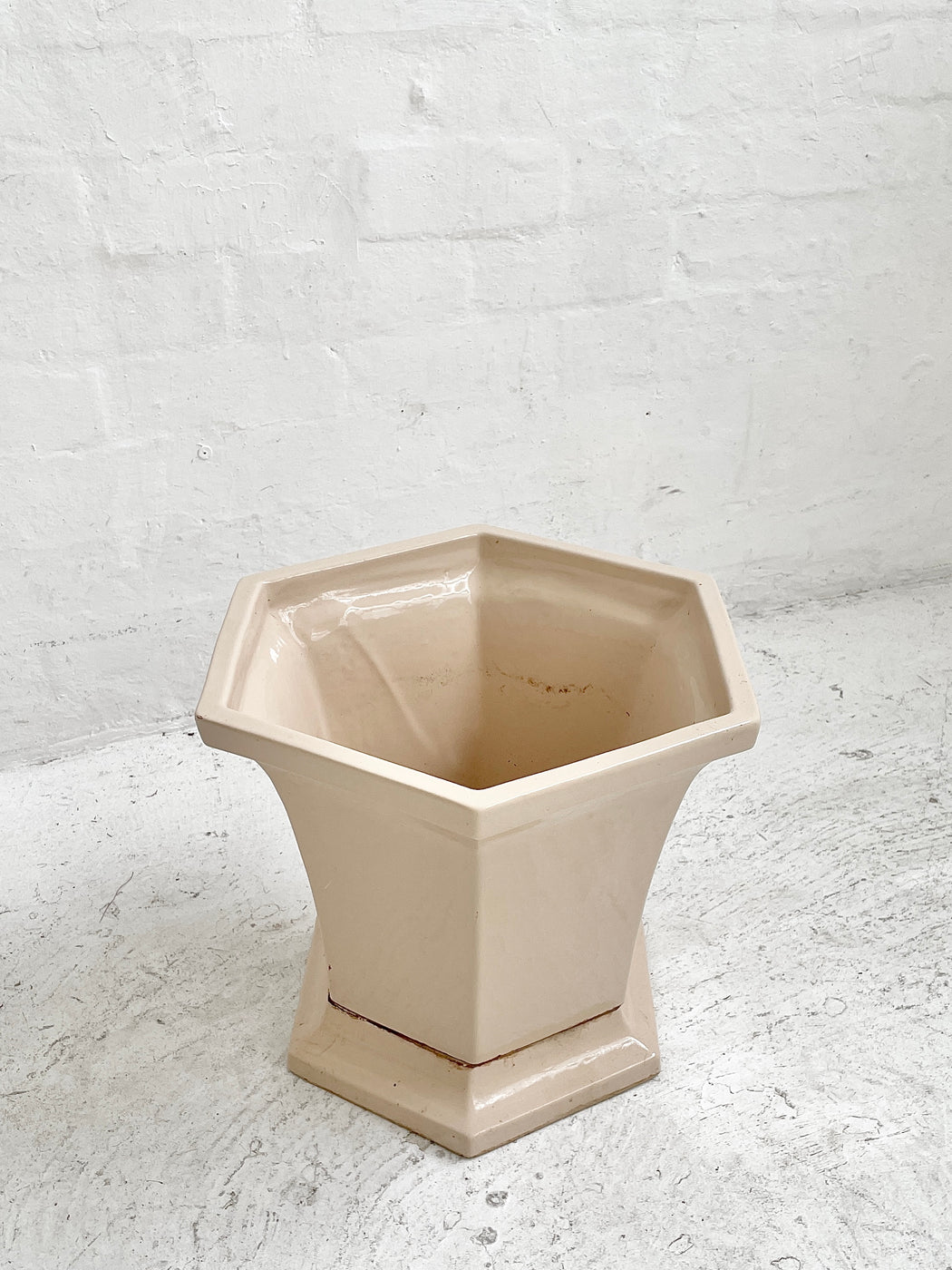 Vintage Fowler Ware Porcelain Planter