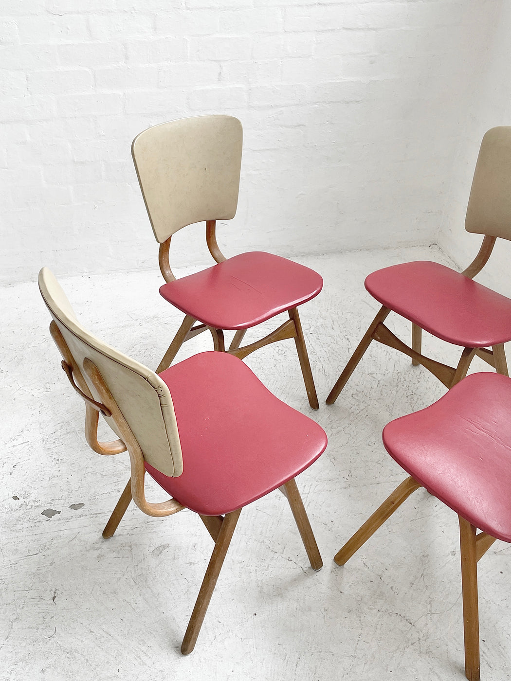 Set of 4 Danish Dining Chairs