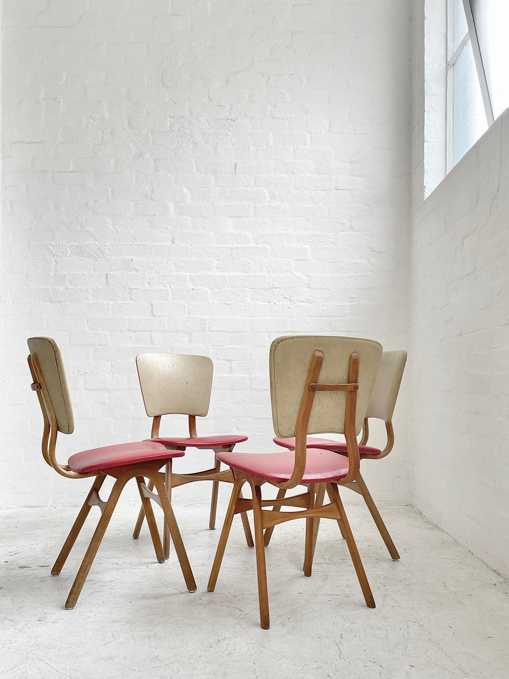 Set of 4 Danish Dining Chairs