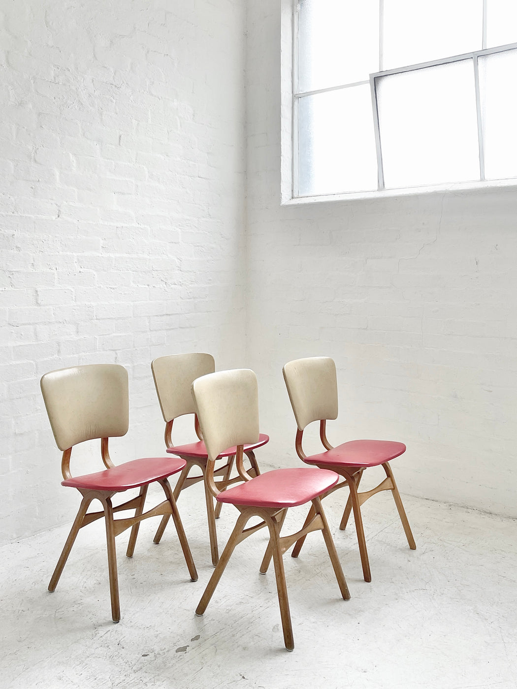 Set of 4 Danish Dining Chairs