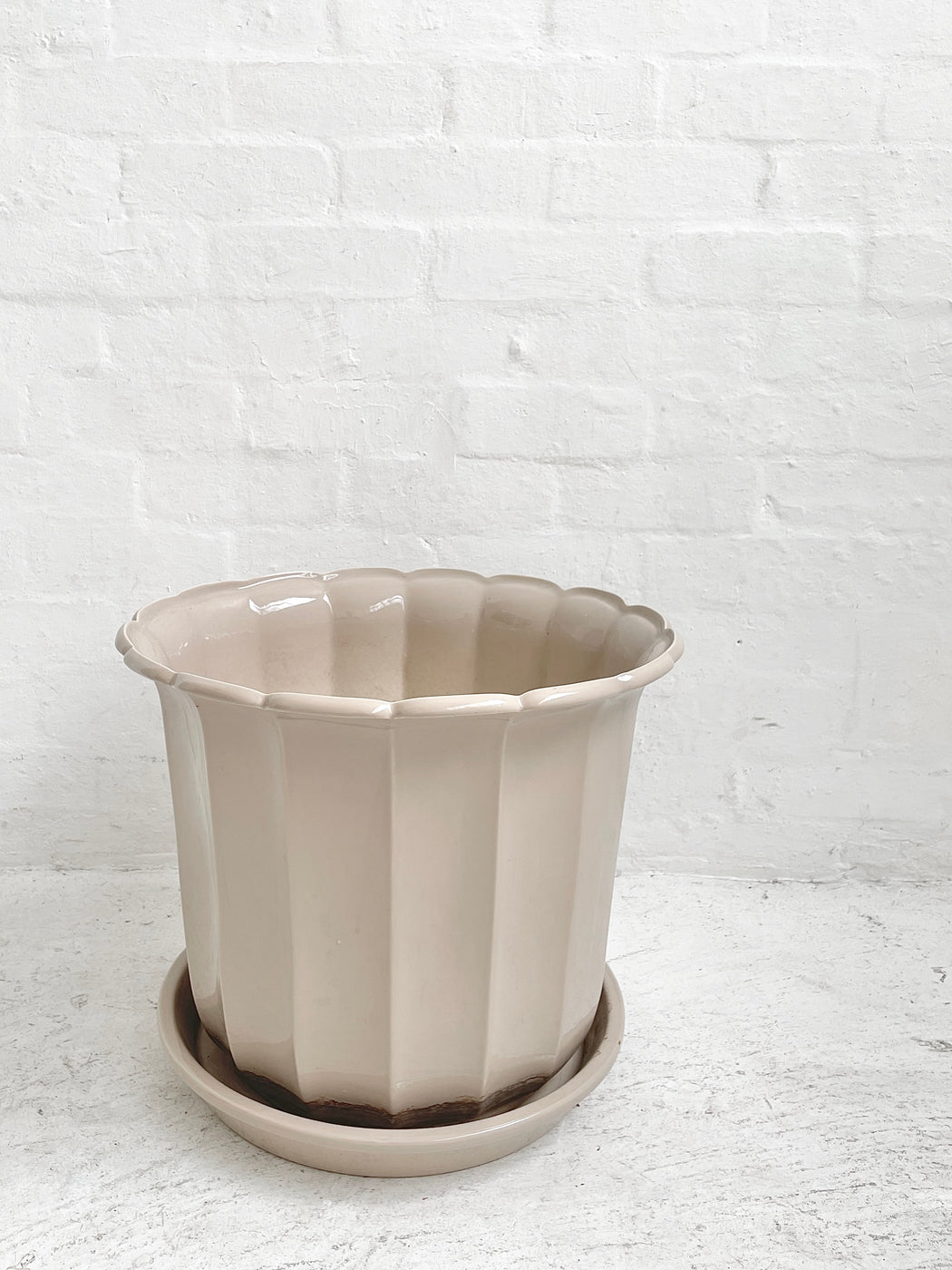Large Vintage Caroma Ware Porcelain Planter