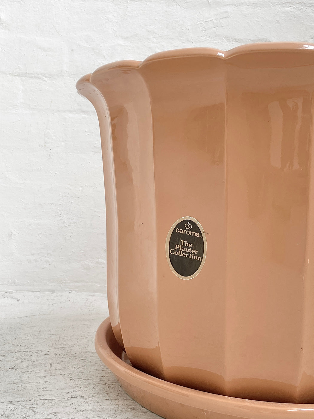 Large Vintage Caroma Porcelain Planter
