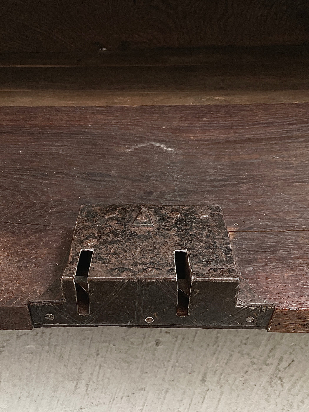 Antique European Oak Sideboard