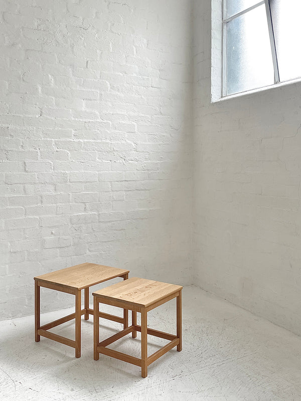 Kurt Østervig Oak Nesting Tables
