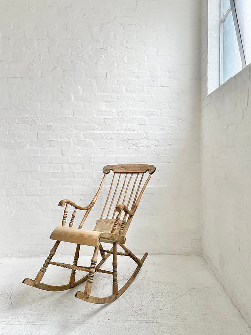 Scandinavian Antique Rocking Chair