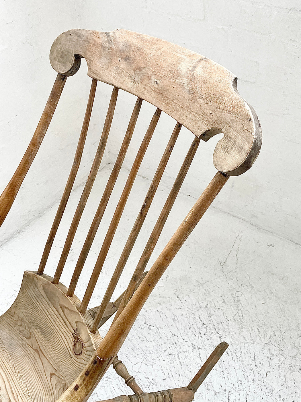 Scandinavian Antique Rocking Chair