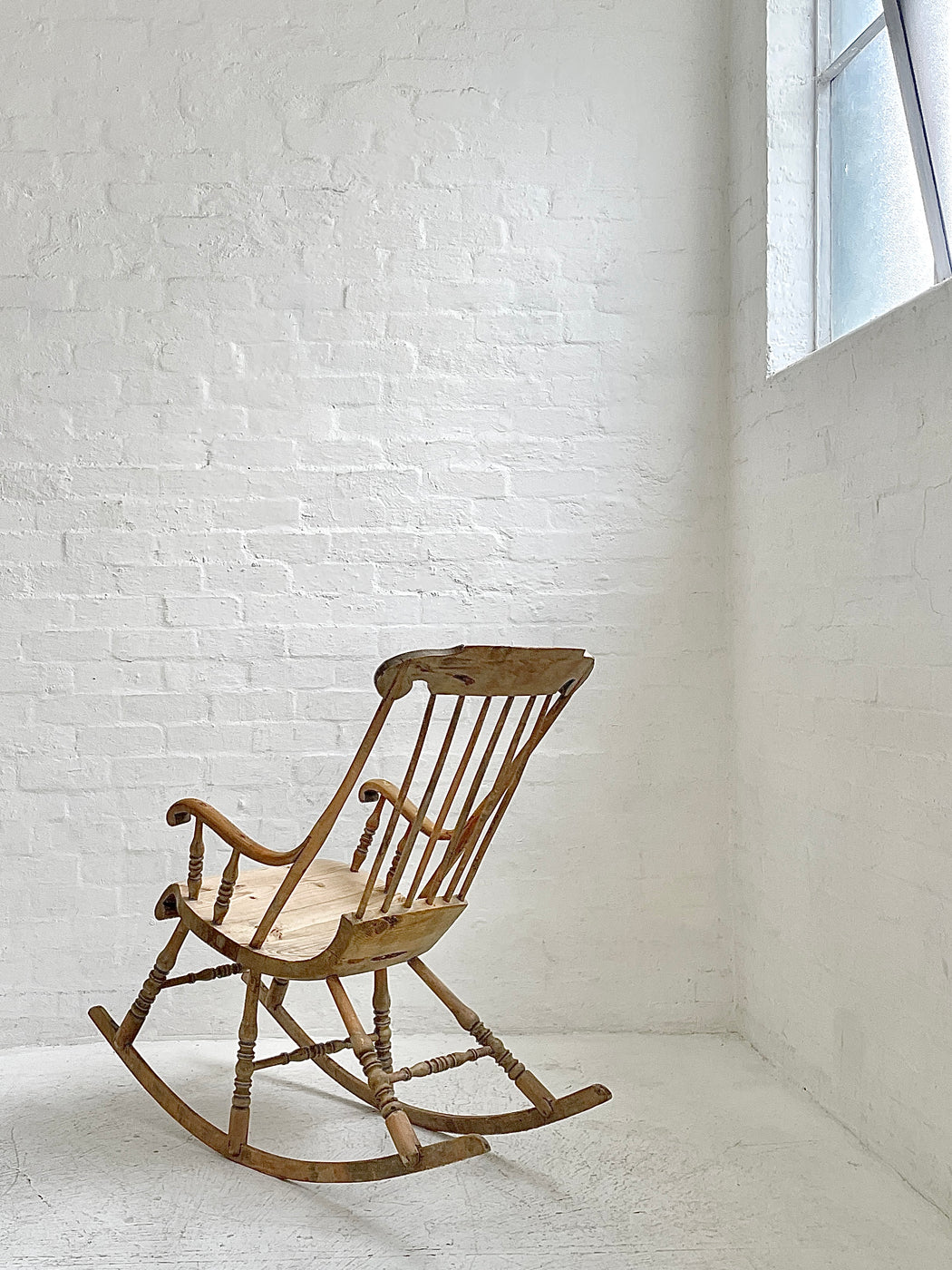 Scandinavian Antique Rocking Chair