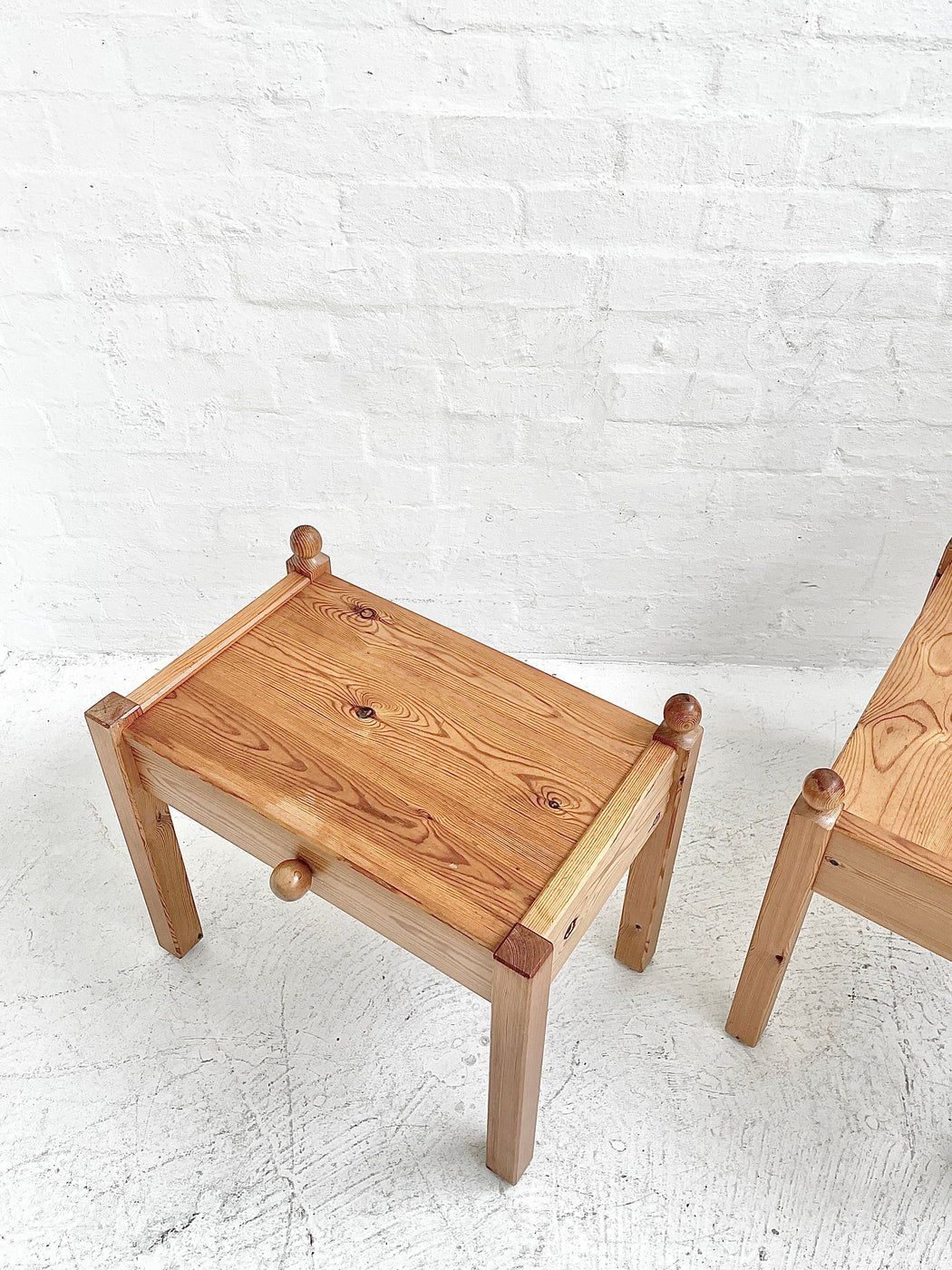 Pair of 1970s Danish Bedside Tables