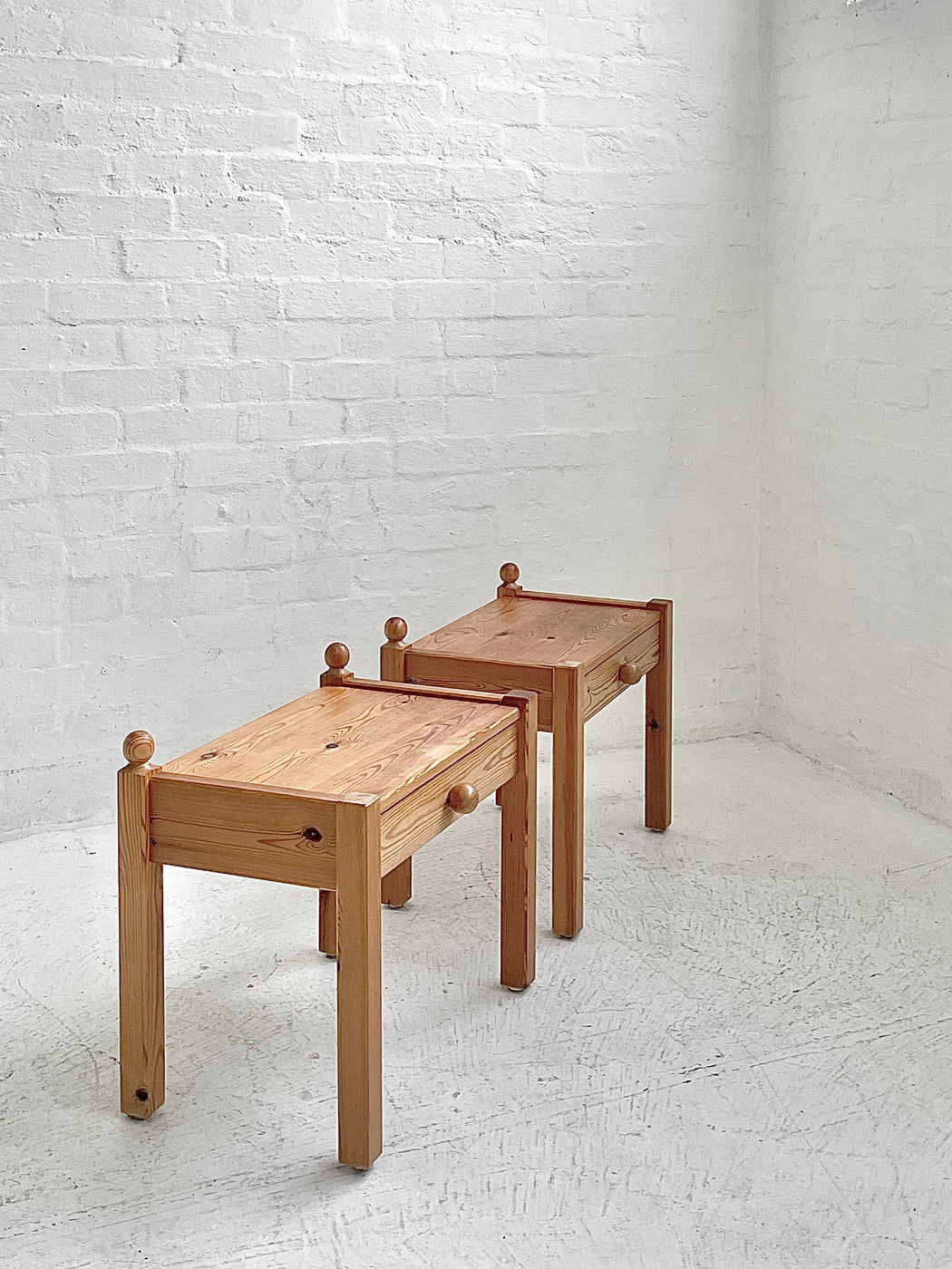 Pair of 1970s Danish Bedside Tables