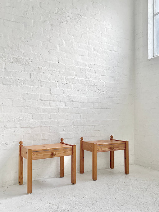 Pair of 1970s Danish Bedside Tables