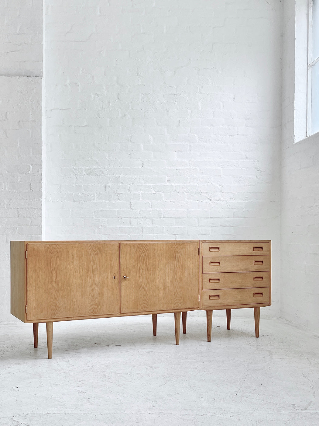 Carlo Jensen Oak Sideboard Units
