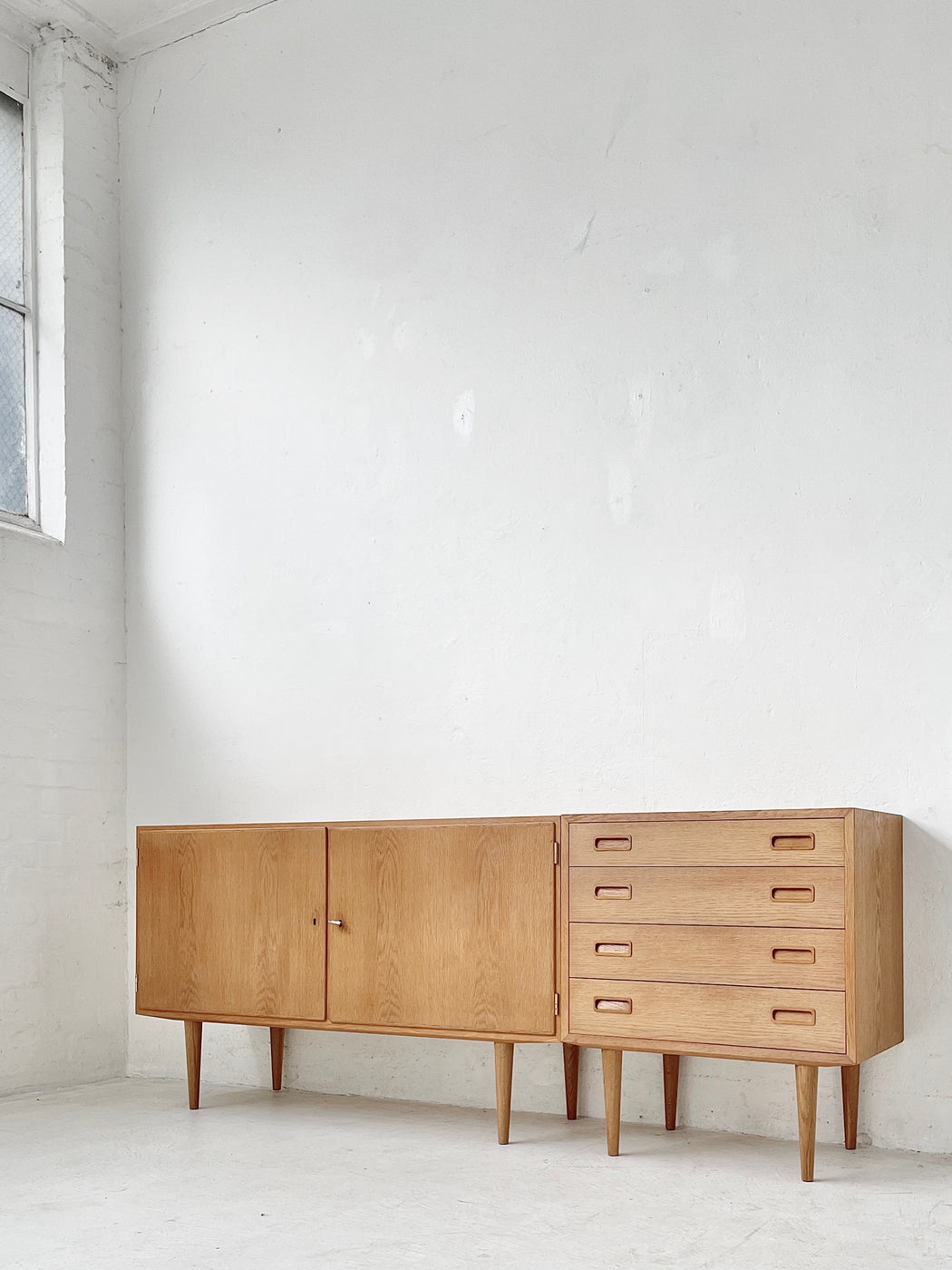Carlo Jensen Oak Sideboard Units