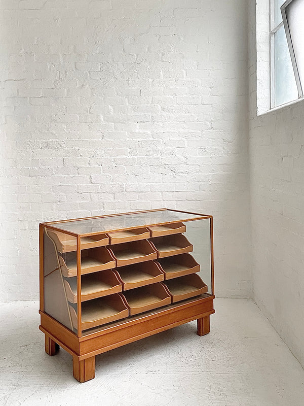 British Shop Display Cabinet/Drawers