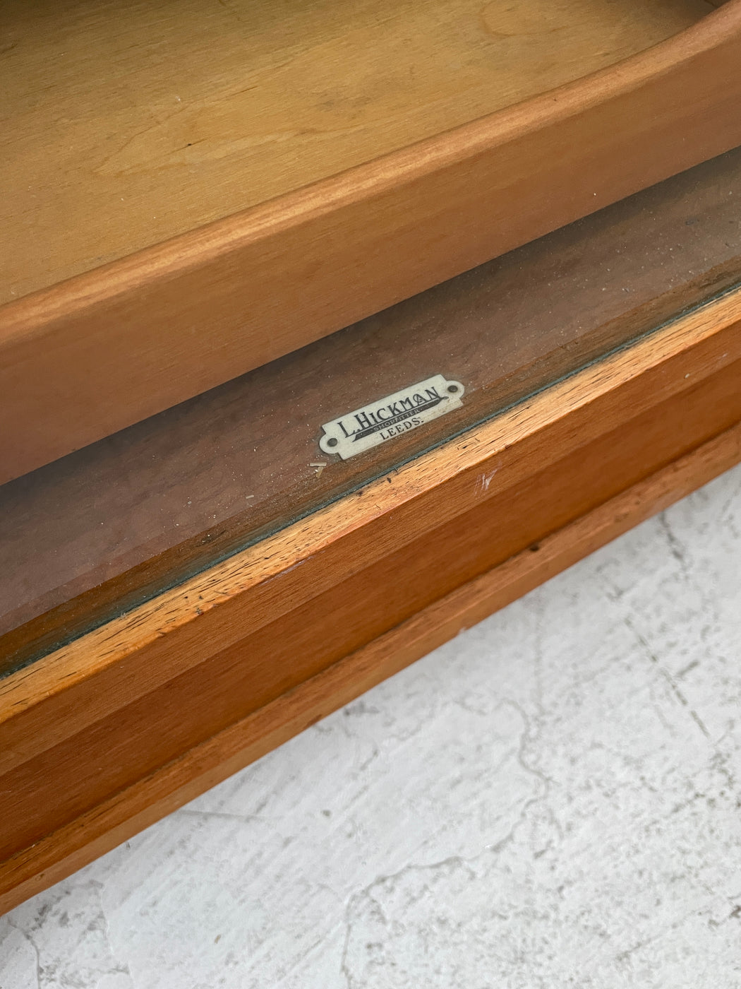 British Shop Display Cabinet/Drawers