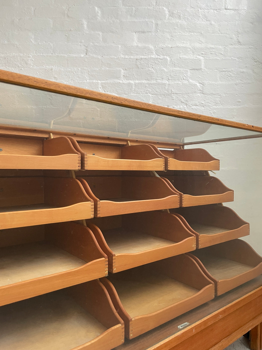British Shop Display Cabinet/Drawers