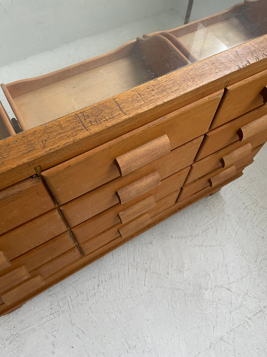 British Shop Display Cabinet/Drawers