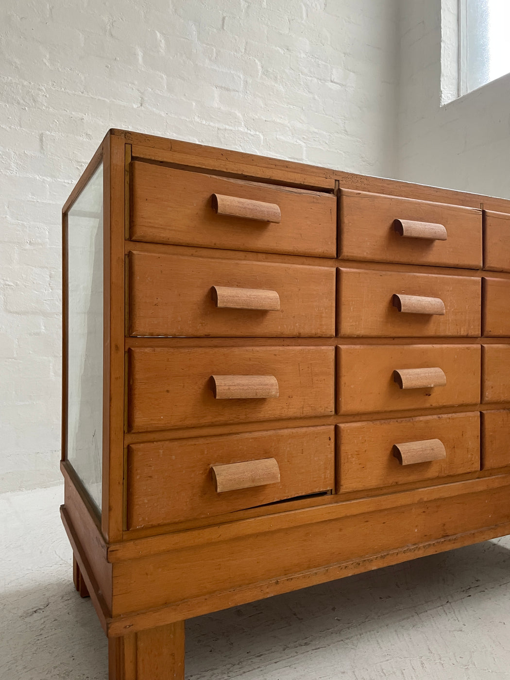 British Shop Display Cabinet/Drawers