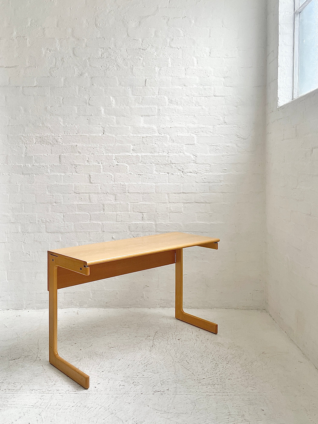 Danish Beech Folding Table/Desk