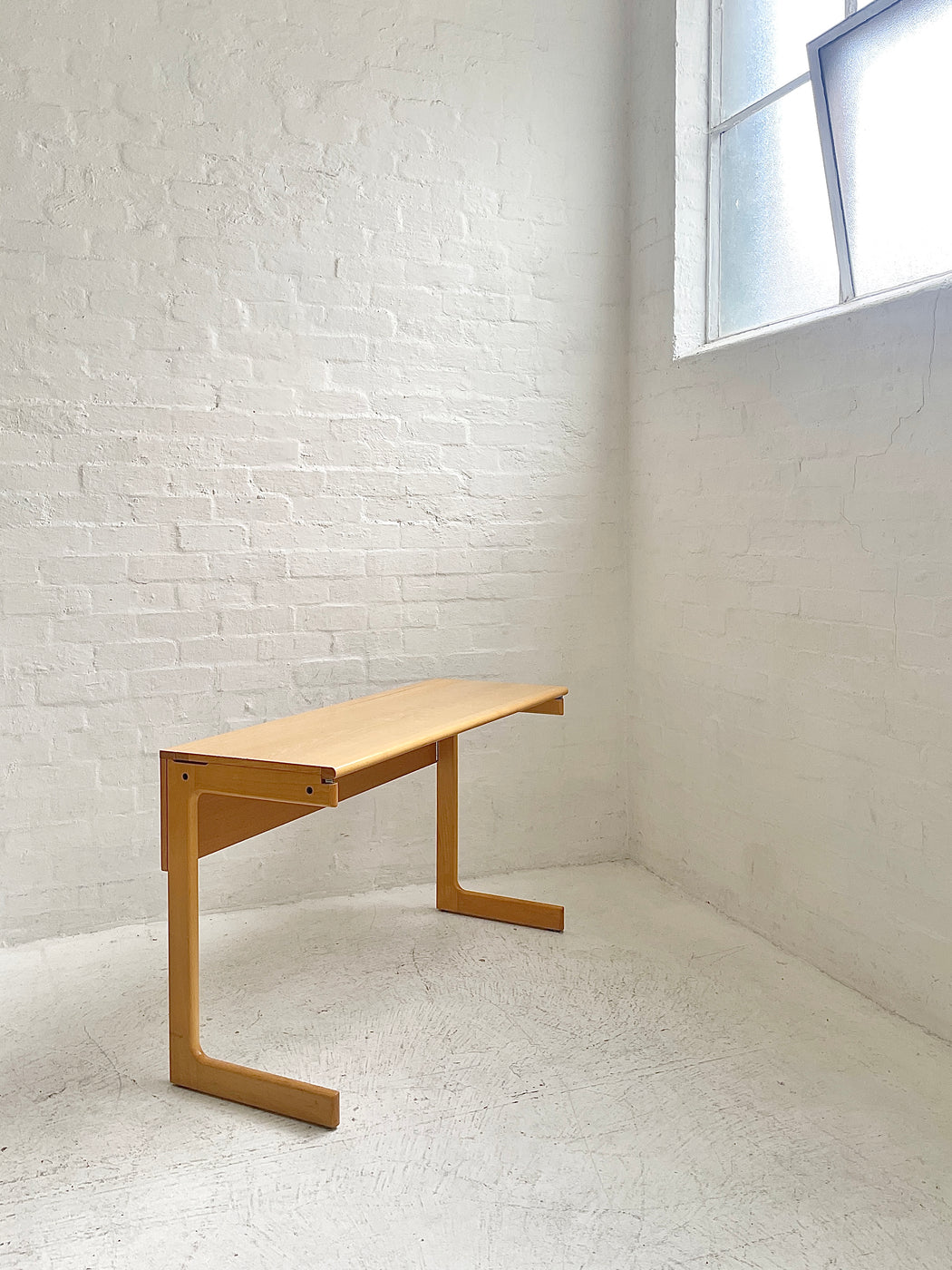 Danish Beech Folding Table/Desk