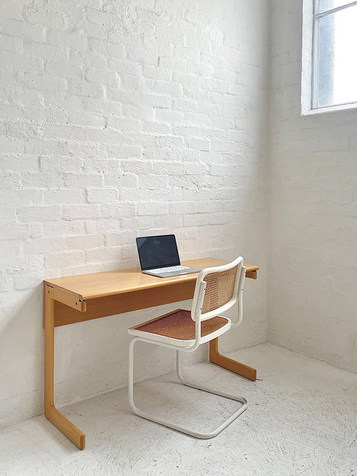 Danish Beech Folding Table/Desk