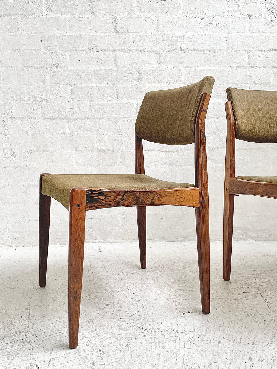 Set of Six H.W.Klein Rosewood Dining Chairs