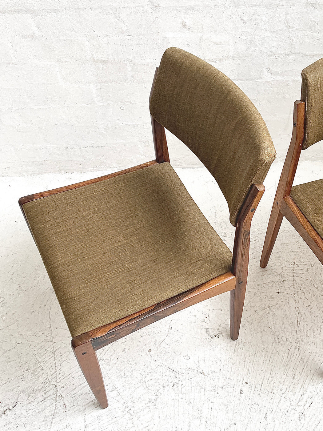 Set of Six H.W.Klein Rosewood Dining Chairs