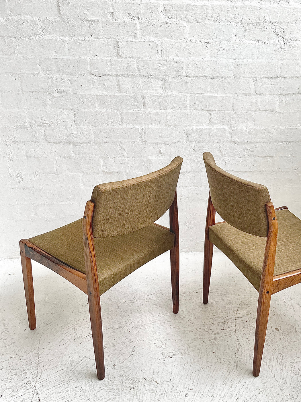 Set of Six H.W.Klein Rosewood Dining Chairs