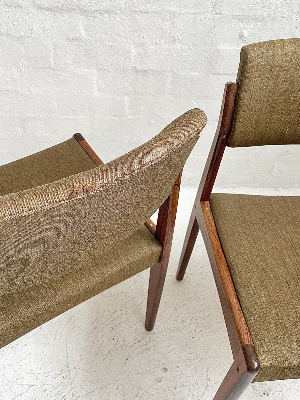 Set of Six H.W.Klein Rosewood Dining Chairs