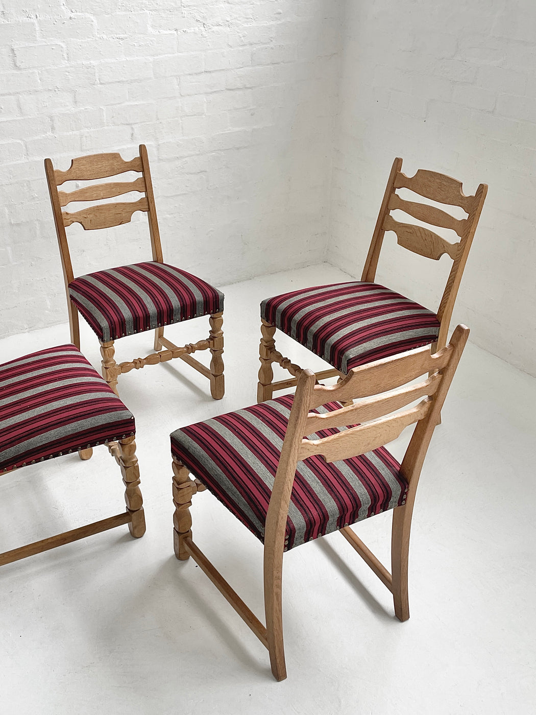 Henning Kjærnulf Oak 'Folk' Chairs