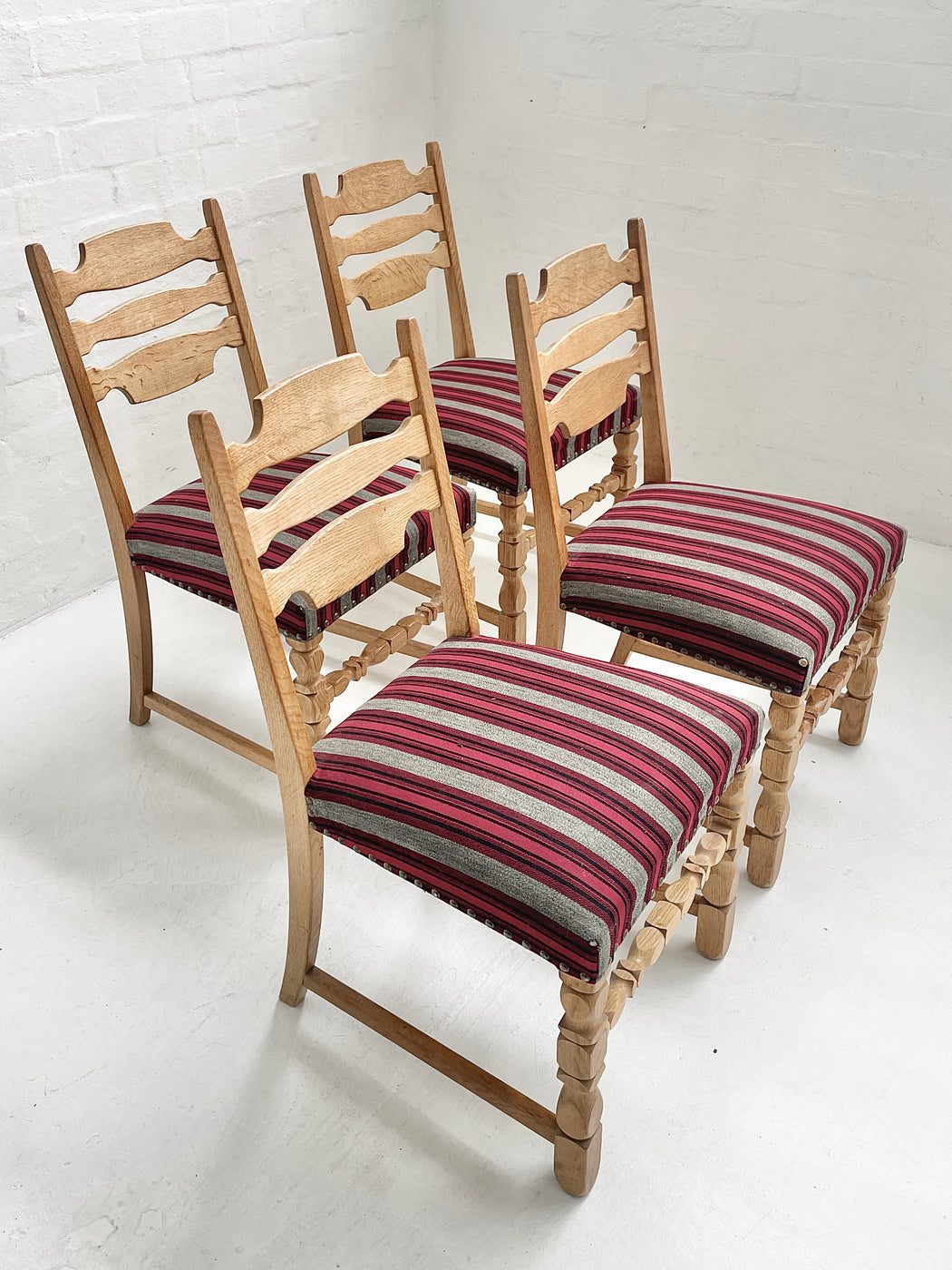 Henning Kjærnulf Oak 'Folk' Chairs