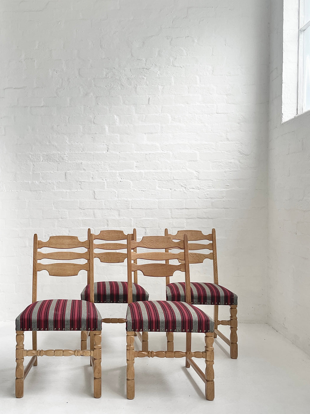 Henning Kjærnulf Oak 'Folk' Chairs