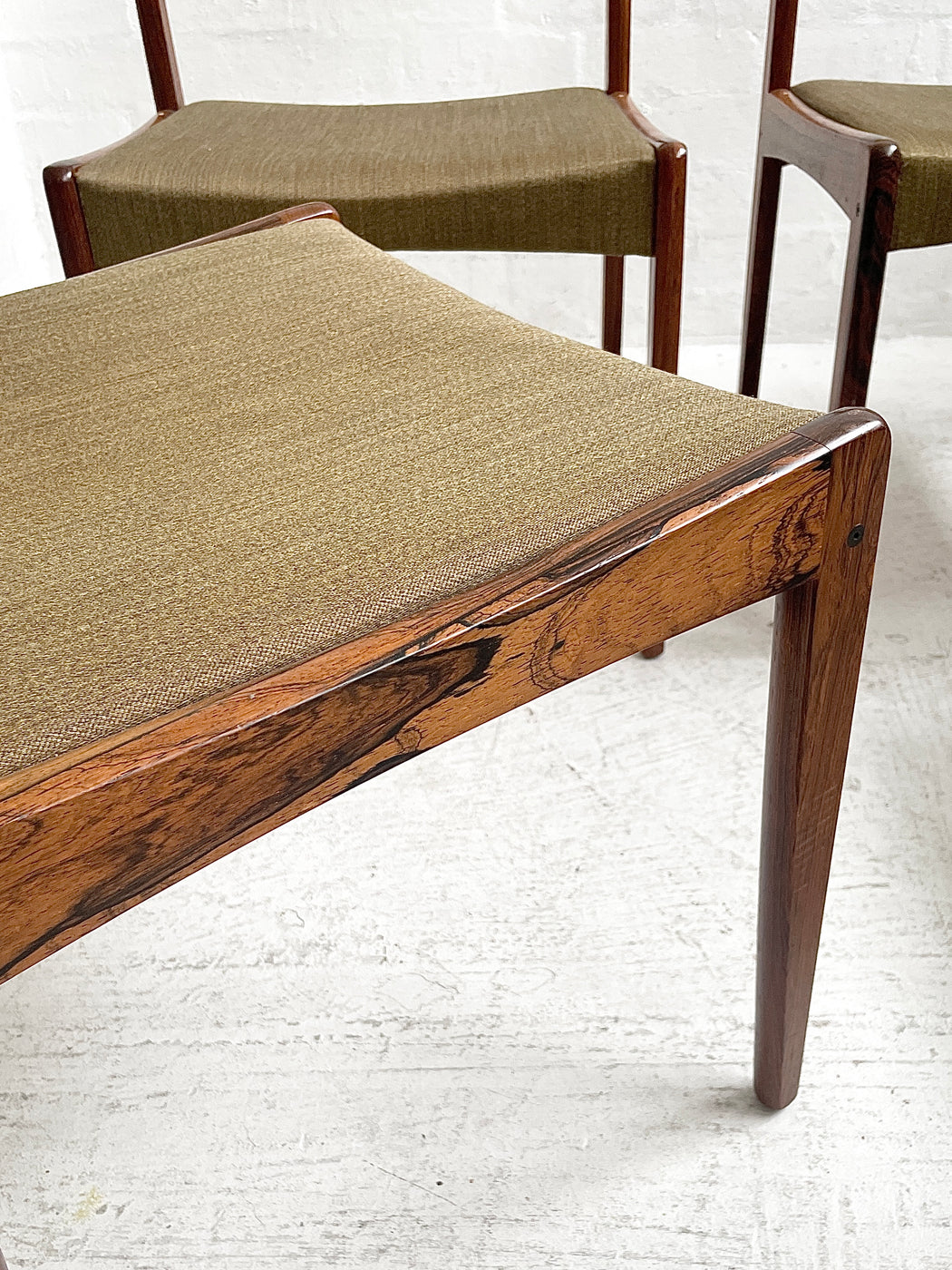 Set of Six H.W.Klein Rosewood Dining Chairs