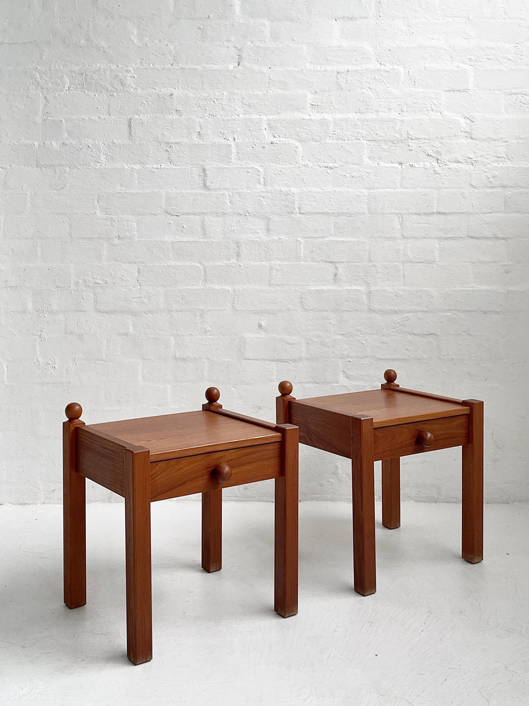 Danish Teak Bedside Tables