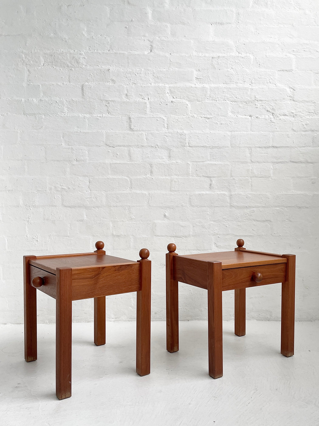 Danish Teak Bedside Tables