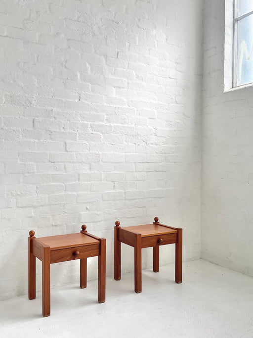 Danish Teak Bedside Tables