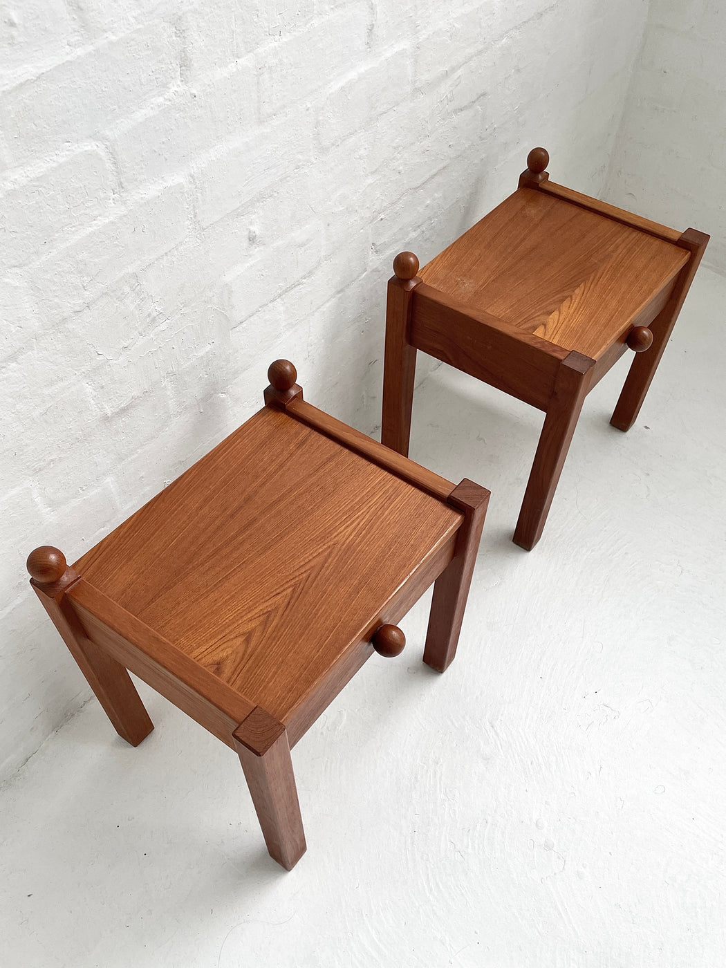 Danish Teak Bedside Tables