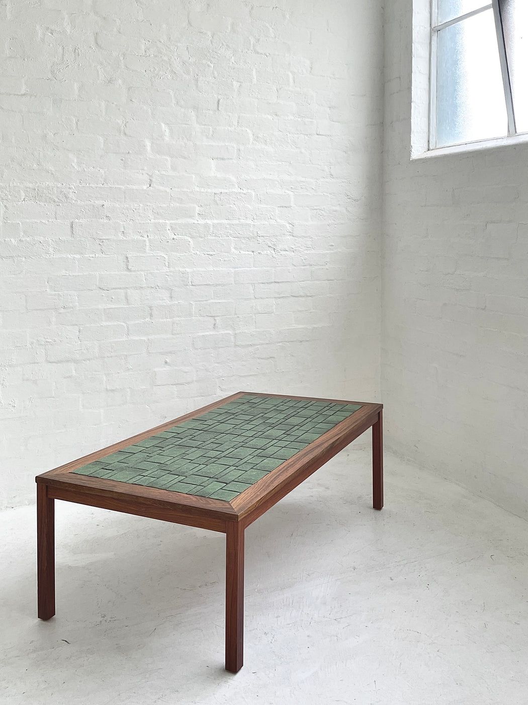 Danish Tile-topped Rosewood Coffee Table