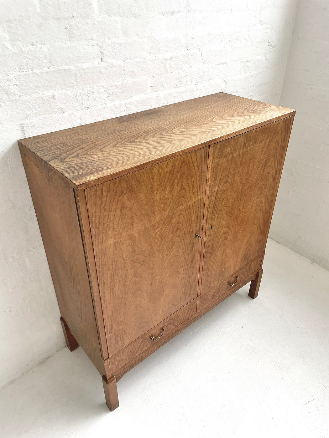 Classic Danish Oak Sideboard Cabinet
