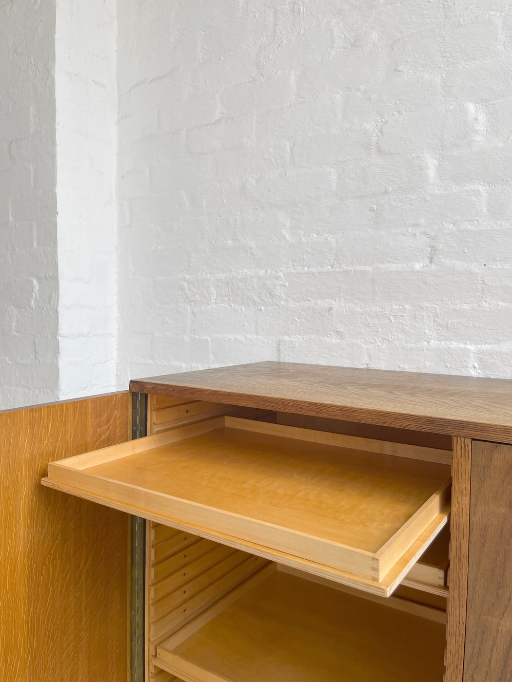 Classic Danish Oak Sideboard Cabinet