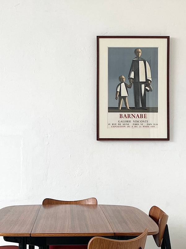 Duilio Barnabe Exhibition Poster, 1959