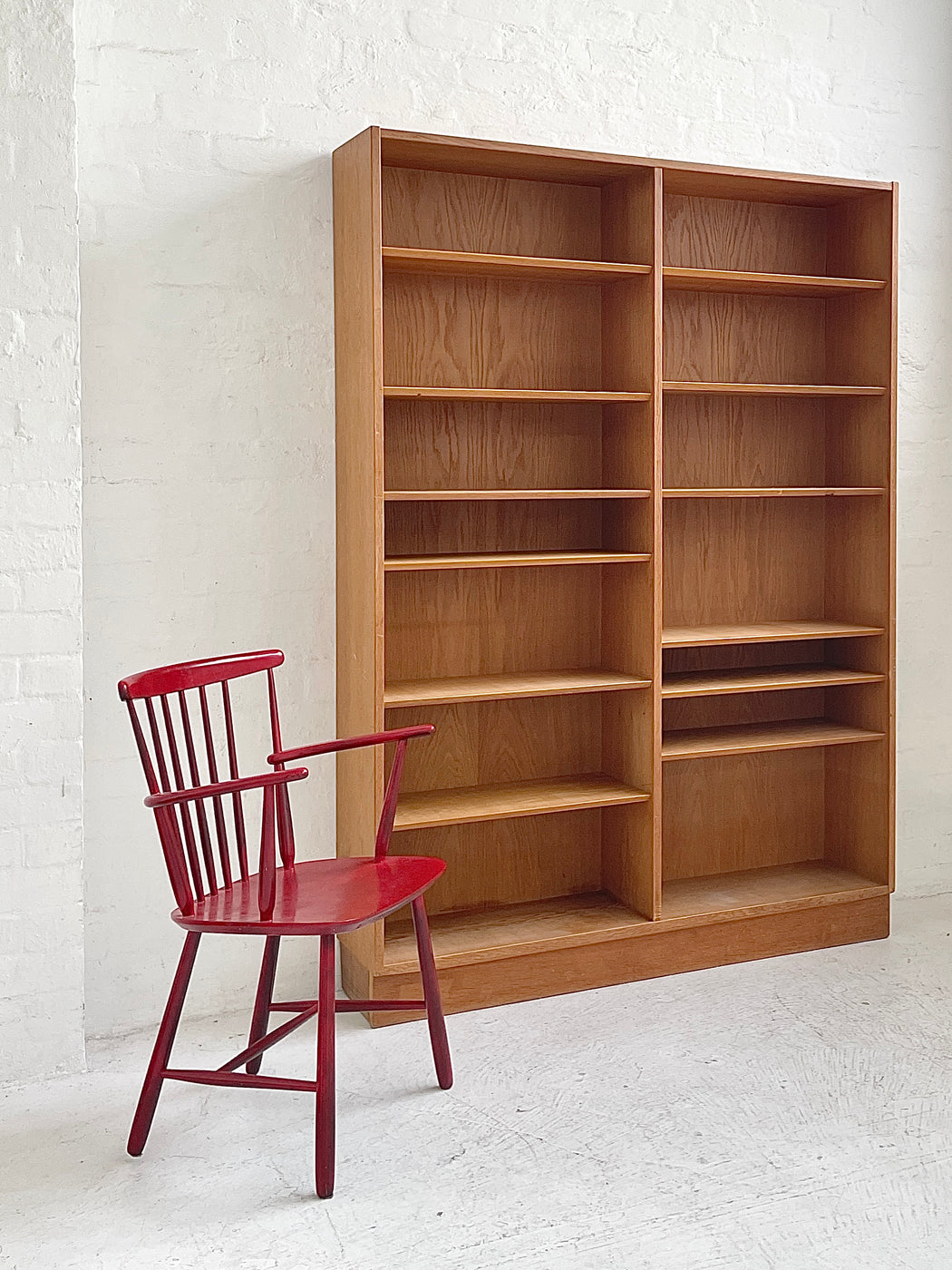 Carlo Jensen Oak Bookcase
