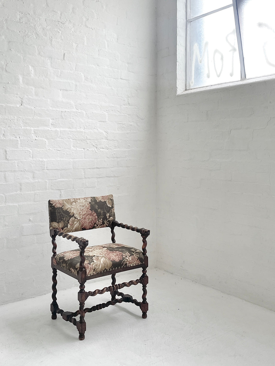 Scandinavian Antique Oak Chair