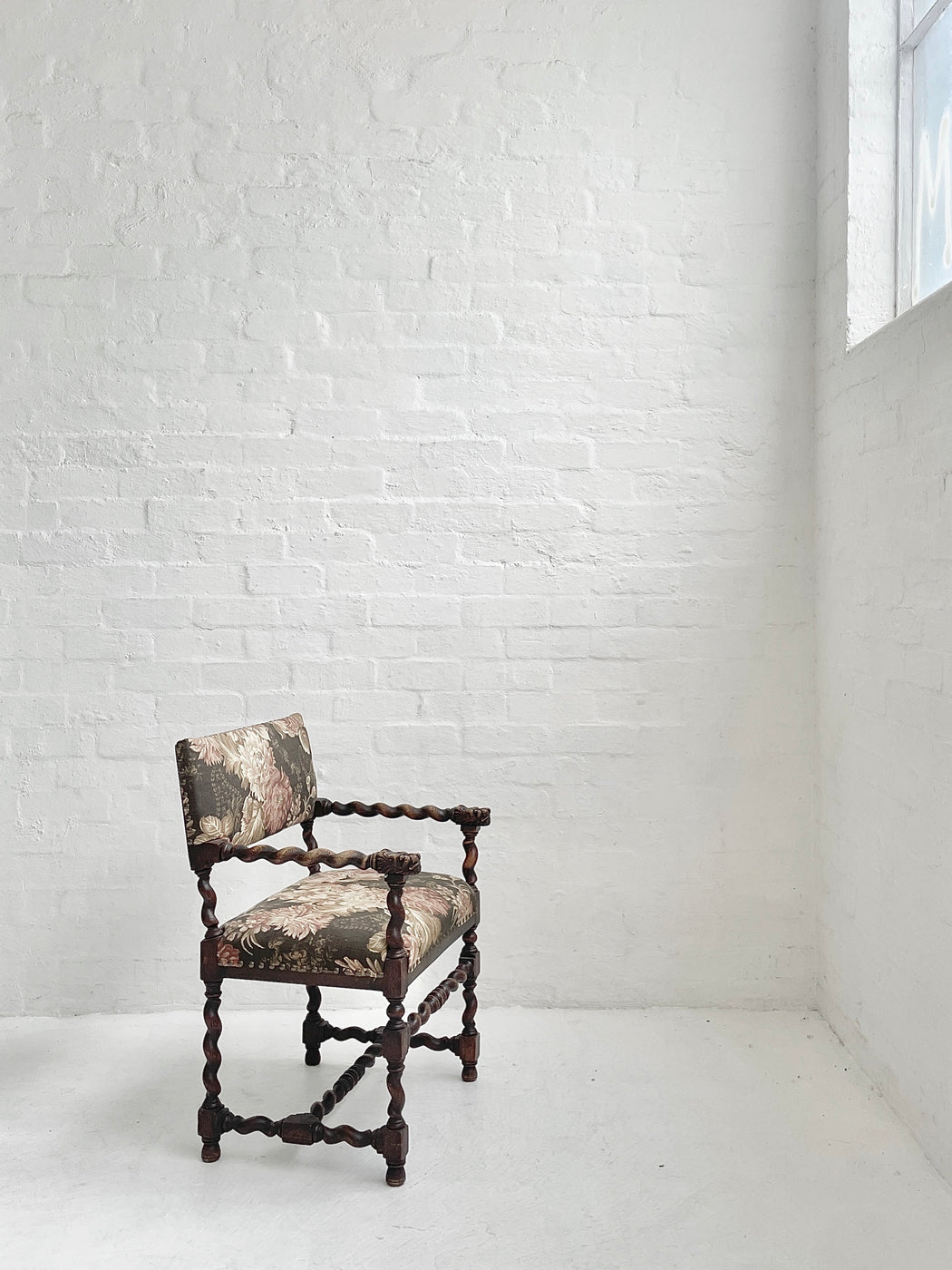 Scandinavian Antique Oak Chair